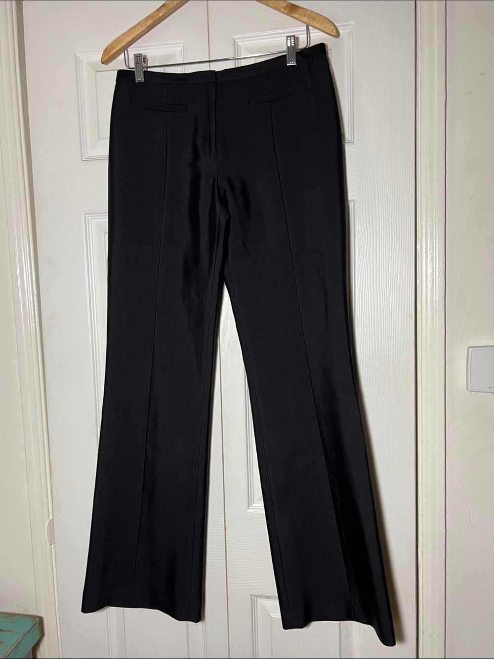 Tory Burch Black Silk Blend Pant Women’s 6
